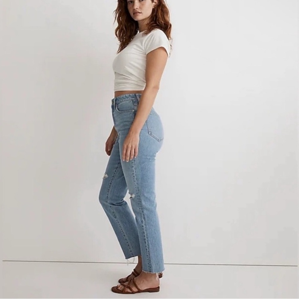 Madewell Light Blue Straight Leg Jeans